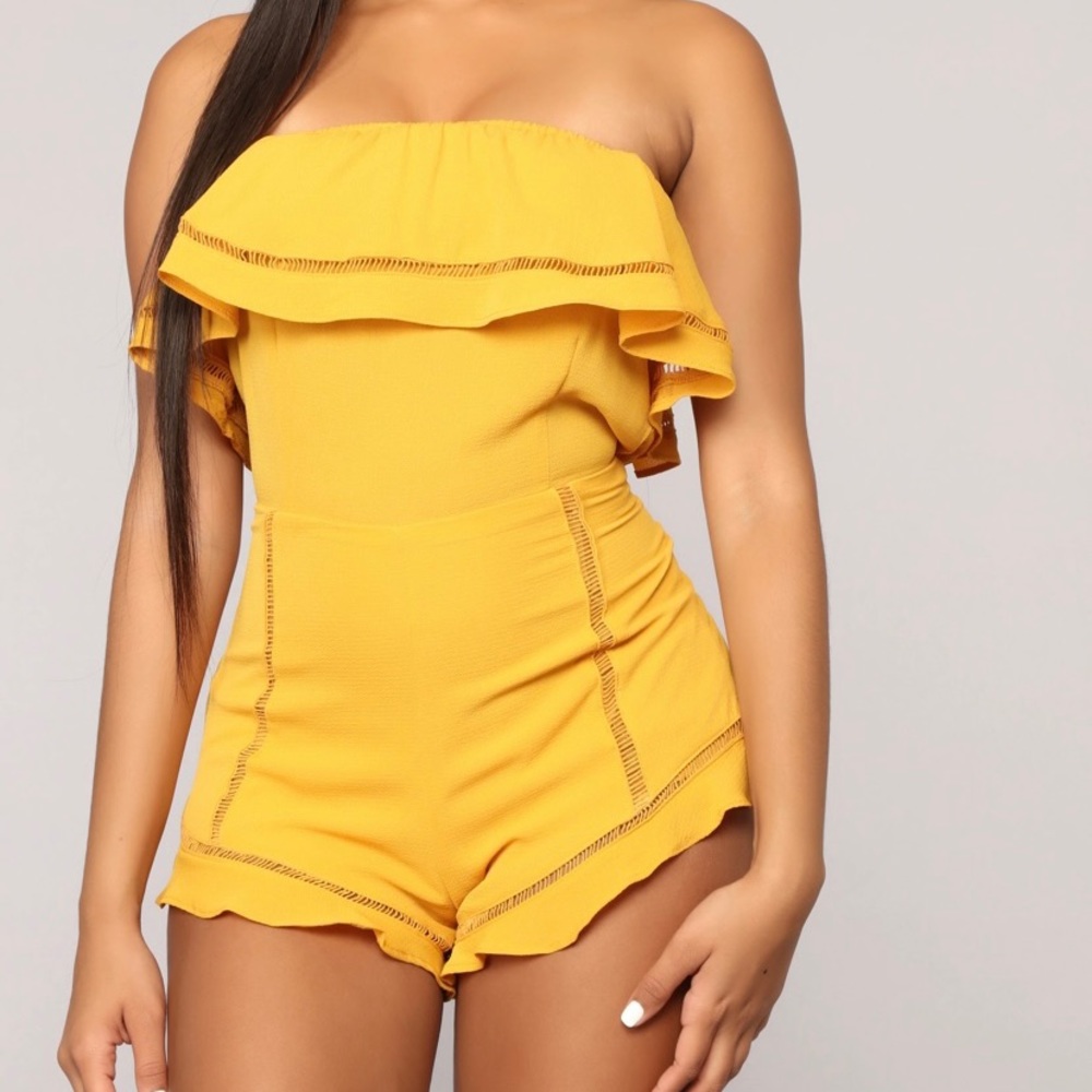 Super cute yellow romper
